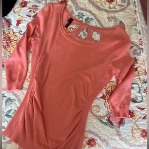 Pretty peachy sweater